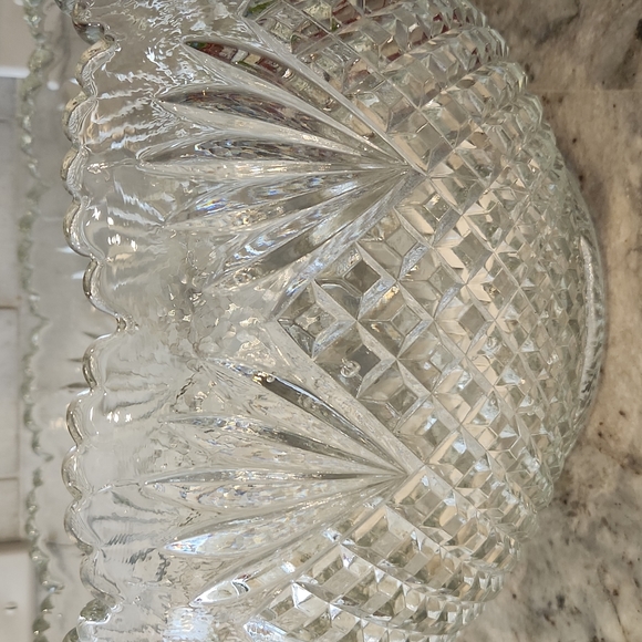 SMITH Dining Vintage Smith Pineapple Large Punch Bowl Set 8 Cups